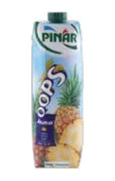 Pınar Oops Ananas Aromalı İçeçek 1 L Pınar Oops Ananas Aromalı İçeçek 1 L