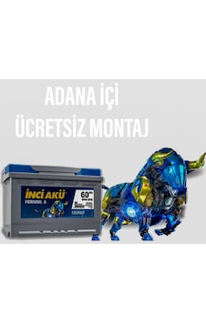 60 Amper 12 V Inci Akü Sadece Adana Satışı Vardır / 488743023