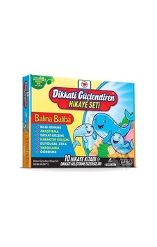 Dikkati Güçlendiren Hikaye Seti-Balina Baliba Kutulu Set- 6-9 Yaş - 10 Kitap Takım - Osman Abalı - Adeda Dikkati Güçlendiren Hikaye Seti-Balina Baliba Kutulu Set- 6-9 Yaş - 10 Kitap Takım - Osman Abalı - Adeda