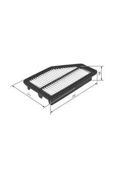 Bosch Hava Filtresi Honda Crv Iıı 2.0 16v Vtec F026400295 Bosch Hava Filtresi Honda Crv Iıı 2.0 16v Vtec F026400295