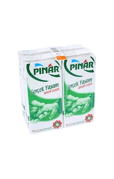 Pınar Tam Yağlı Süt 4 x 1 L