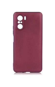 Xiaomi Redmi K40 Kılıf Zore Premier Silikon Kapak Mürdüm Xiaomi Redmi K40 Kılıf Zore Premier Silikon Kapak Mürdüm
