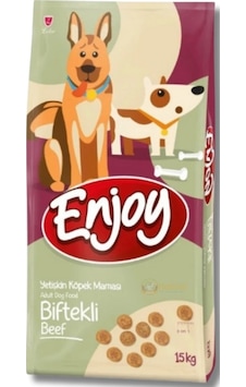 Enjoy Biftekli Yetişkin Köpek Maması 15 Kg - Güçlü Kaslar, Parlak Tüyler, Dengeli Beslenme Enjoy Biftekli Yetişkin Köpek Maması 15 Kg - Güçlü Kaslar, Parlak Tüyler, Dengeli Beslenme