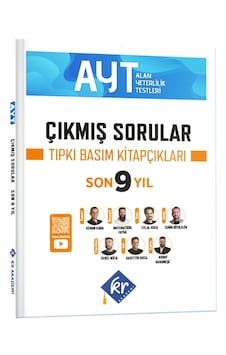 AYT Çıkmış Sorular Son 9 Yıl Tıpkı Basım Kitapçıkları KR Akademi Yayınları AYT Çıkmış Sorular Son 9 Yıl Tıpkı Basım Kitapçıkları KR Akademi Yayınları