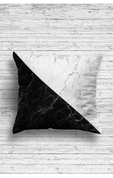 Dekoratif Kırlent Kılıfı 43x43cm Siyah