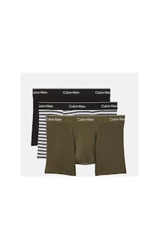 Calvin Klein Relaxed Fıt Trunk 3p, 5vv Yeşil Erkek 3'lü Boxer