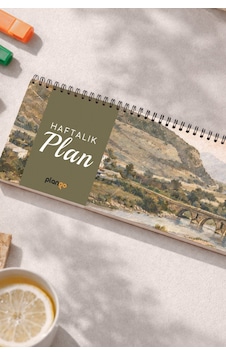 Tarihsiz Spiralli Haftalık Masaüstü Planlayıcı - Sakarya - 10x30 Cm Plango Turkuaz Tarihsiz Spiralli Haftalık Masaüstü Planlayıcı - Sakarya - 10x30 Cm Plango Turkuaz
