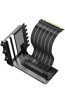 Antec Pcıe 5.0 Riser Kablo Ve Dikey Gpu Braketi, Rtx50 Uyumlu, 200mm, 32 Gt/s, 90 Dikey Montaj Kiti, Siyah