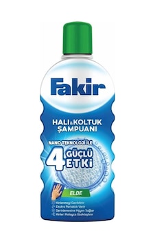 Fakir Elde Yıkama Halı Ve Koltuk Şampuanı Nano Teknoloji İle Ekstra Parlaklık Ve Temizlik Tekli Fakir Elde Yıkama Halı Ve Koltuk Şampuanı Nano Teknoloji İle Ekstra Parlaklık Ve Temizlik Tekli