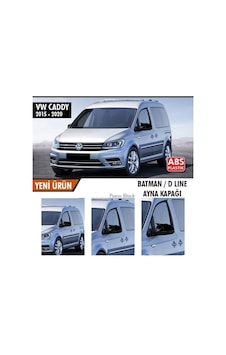 Volkswagen Caddy (2015 - 2020) Batman Yarasa Ayna Kapağı (parlak Si