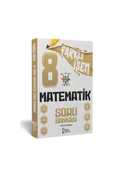 2025 Farklı İsem 8. Sınıf Matematik Soru Bankası