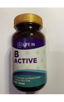 Life in B Active Takviye Edici Gıda 60 Tablet