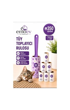 Tüy Toplayıcı Rulo Seti 7 Başlık 350 Yaprak Kedi Köpek Tüyü Ve Toz Toplayıcı Tüy Toplayıcı Rulo Seti 7 Başlık 350 Yaprak Kedi Köpek Tüyü Ve Toz Toplayıcı