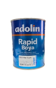 Adolin Rapid Endüstriyel Mat Siyah Boya 0.75 Kg Adolin Rapid Endüstriyel Mat Siyah Boya 0.75 Kg