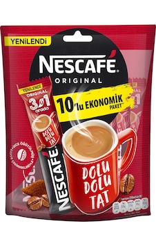 Nescafe 3'ü 1 Arada Original Kahve 10 x 17.5 G Nescafe 3'ü 1 Arada Original Kahve 10 x 17.5 G