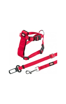 Trixie Kedi Ve Küçük Irk Köpek Araç İçi Emniyet Kemerli Tasma Takımı Kırmızı Trixie Kedi Ve Küçük Irk Köpek Araç İçi Emniyet Kemerli Tasma Takımı Kırmızı