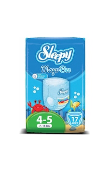 Sleepy Mayo Külot Bez 4-5 Beden 7-18 Kg 17 Adet Standart Sleepy Mayo Külot Bez 4-5 Beden 7-18 Kg 17 Adet Standart