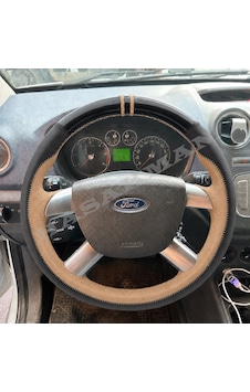 Ford Connect Dikme Direksiyon Kılıfı Parlak Siyah Taba Detaylı Taba Çift Yüzük Ve Dikiş 2006-2013 Ford Connect Dikme Direksiyon Kılıfı Parlak Siyah Taba Detaylı Taba Çift Yüzük Ve Dikiş 2006-2013