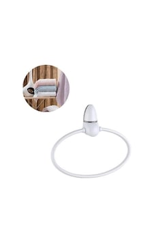 Buffer Oval Yuvarlak Halka Havluluk Dekoratif El Havlusu Tutacağı Askısı Çok Renkli Buffer Oval Yuvarlak Halka Havluluk Dekoratif El Havlusu Tutacağı Askısı Çok Renkli