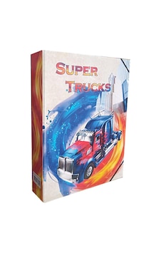 Lastikli Klasör 1 Adet İpli Klasör 32x24x6 Cm Okul Öğrenci Klasörü Lastikli Çanta İpli Dosya Kreş Anasınıfı Super Trucks Lastikli Klasör 1 Adet İpli Klasör 32x24x6 Cm Okul Öğrenci Klasörü Lastikli Çanta İpli Dosya Kreş Anasınıfı Super Trucks