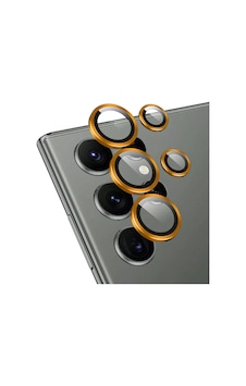 Samsung Galaxy Uyumlu S24 Ultra Cl-12 Premium Safir Parmak İzi Bırakmayan Anti-reflective Kamera Lens Koruyucu Turuncu Samsung Galaxy Uyumlu S24 Ultra Cl-12 Premium Safir Parmak İzi Bırakmayan Anti-reflective Kamera Lens Koruyucu Turuncu