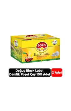 Doğuş Black Label Demlik Çay 100 Adet 2 Paket Doğuş Black Label Demlik Çay 100 Adet 2 Paket