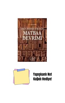 Erken Modern Avrupa Da Matbaa Devrimi + Yapışkanlı Not Kağıdı