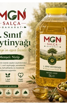 1. Sınıf Nizip Zeytinyağı 5 Litre 1. Sınıf Nizip Zeytinyağı 5 Litre