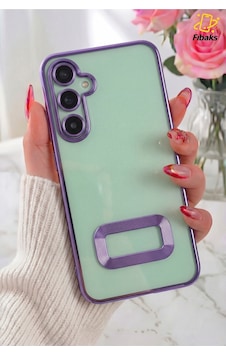Fibaks Galaxy S23 Fe Uyumlu Kılıf Kamera Lens Korumalı Şeffaf Renkli Logo Gösteren Parlak Kapak Fibaks Galaxy S23 Fe Uyumlu Kılıf Kamera Lens Korumalı Şeffaf Renkli Logo Gösteren Parlak Kapak
