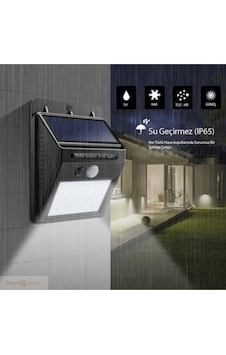 Bet's Hareket Sensörlü Solar Dış Mekan Lambası Bet's Hareket Sensörlü Solar Dış Mekan Lambası