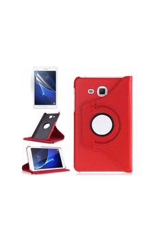 Galaxy Tab 4 T280 Uyumlu Zore Dönebilen Standlı Kılıf-kırmızı Tablet Kılıfı Galaxy Tab 4 T280 Uyumlu Zore Dönebilen Standlı Kılıf-kırmızı Tablet Kılıfı