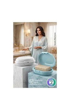 Modern Banyo Tasarımı: 2 Li Premium Sızdırmaz Kapaklı Sabunluk Seti - Hijyenik Seyahat Kutusu Str-mn Çok Renkli Modern Banyo Tasarımı: 2 Li Premium Sızdırmaz Kapaklı Sabunluk Seti - Hijyenik Seyahat Kutusu Str-mn Çok Renkli