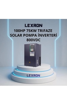 Lexron 100hp 75kw Solar Pompa Inverter Yeni Nesil Lexron 100hp 75kw Solar Pompa Inverter Yeni Nesil