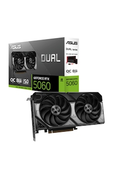 Asus Dual-rtx5060-o8g-nvıdıa-geforce-rtx 5060-8gb Gddr7-128bit--o Asus Dual-rtx5060-o8g-nvıdıa-geforce-rtx 5060-8gb Gddr7-128bit--o