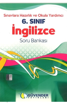 6.Sınıf İngilizce Soru Bankası Güvender Yayınları