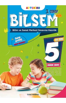 3. Sınıf 2025 Bilsem Sınavına Hazırlık 5 Li Deneme Sınavı