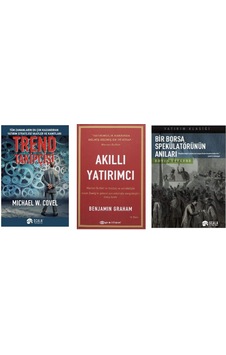 Trend Takipcis - Akilli Yatirimci - Bir Borsa Spekulatorunun Anilari 3 Set Kitap Takim Trend Takipcis - Akilli Yatirimci - Bir Borsa Spekulatorunun Anilari 3 Set Kitap Takim