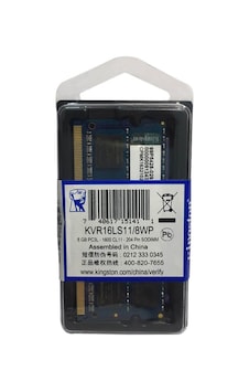 Kingston KVR16LS11/8WP 8 GB DDR3 1600 MHz CL11 Notebook Ram Kingston KVR16LS11/8WP 8 GB DDR3 1600 MHz CL11 Notebook Ram
