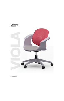 Viola Çalışma Sandalyesi - Pembe Viola Çalışma Sandalyesi - Pembe