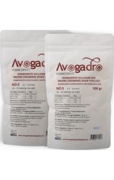 Avogadro Homeopatik 5 Numara Globül 2 x 500 G Avogadro Homeopatik 5 Numara Globül 2 x 500 G