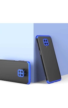 Xiaomi Redmi Note 9 Pro Kılıf Zore Ays Kapak Siyah-Mavi Xiaomi Redmi Note 9 Pro Kılıf Zore Ays Kapak Siyah-Mavi