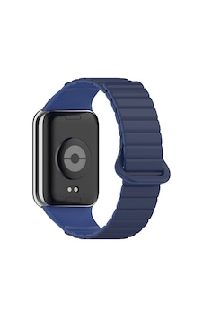 Xiaomi Mi Band 8 Pro Silikon Kordon Omsy Krd-105 Strap Kayış-lacivert Xiaomi Mi Band 8 Pro Silikon Kordon Omsy Krd-105 Strap Kayış-lacivert