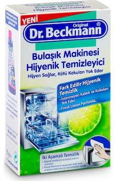 Dr. Beckmann Bulaşık Makinesi Temizleyici Limon Kokulu 75 G