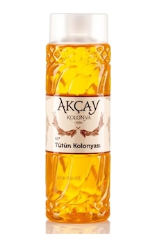 Akçay 65 Derece Tütün Kolonyası Pet Şişe 400 ML Akçay 65 Derece Tütün Kolonyası Pet Şişe 400 ML