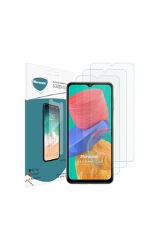 Microsonic Samsung Galaxy Uyumlu M33 Screen Protector Nano Glass Cam Ekran Koruyucu 3 Lü Paket