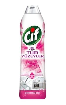 Cif Jel Tüm Yüzeyler Yüzey Temizleyici Çiçek Ferahlığı 750 ML Cif Jel Tüm Yüzeyler Yüzey Temizleyici Çiçek Ferahlığı 750 ML