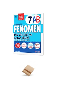 Fenomen 7. Sınıf Maarif 7ab Din Kültürü Soru Bankası + Telefon Standı Fenomen 7. Sınıf Maarif 7ab Din Kültürü Soru Bankası + Telefon Standı