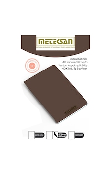 Kahverengi 19x25 Cm Ebat Not Defteri Antrasit Kahverengi 19x25 Cm Ebat Not Defteri Antrasit