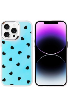 Apple Uyumlu iPhone 14 Pro Max Kılıf Airbag Tasarımlı Zore Hadra Kapak Kalp Apple Uyumlu iPhone 14 Pro Max Kılıf Airbag Tasarımlı Zore Hadra Kapak Kalp