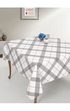 Menderes Home Cotton Collection Döşemelik Masa Örtüsü Grey Red Menderes Home Cotton Collection Döşemelik Masa Örtüsü Grey Red